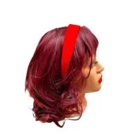 Coroniță catifea lată pentru păr - model clasic dar in trend