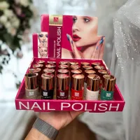 Ojă clasică KATY BEAUTY - 24 bucăți/set - diverse culori