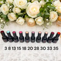 Ojă semipermanentă - set 12 culori combinate - finisaj lucios, rezistență profesională