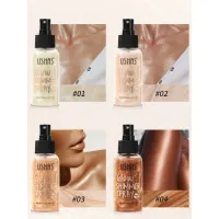 Spray iluminator pentru față și corp USHAS Glow Shimmer - Cod 294W - 78 ml