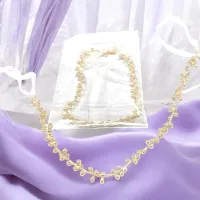 Coroniță Modelatoare cu Design Elegant - Accesoriu Păr cu Sârmă Maleabilă și Detalii Aurii