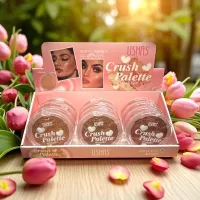 Iluminator Ushas Crush Palette Highlight - Cod UF074 - Set 12 Bucăți