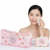 Șervețele demachiante Peach/piersicuta USHAS HA595, 30 bucăți