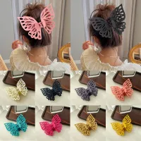 Set 12 clești de păr cu floare și frunză