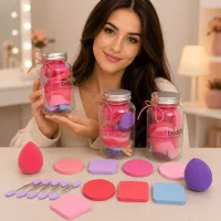Set buretei machiaj Sweet Beauty FP-441N cu 8+4+2 accesorii makeup