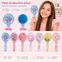 Perie de Descâlcit pentru Copii cu Glitter Mișcător S-5