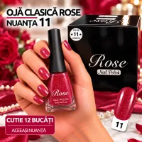 Ojă Clasică Rose 12 ml - Nuanța 11 - Cutie 12 Bucăți