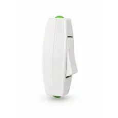 Întrerupător pe Cablu pentru Lampă, Mecanism ON/OFF, 6A - 250V, Plastic ABS Termorezistent, Alb
