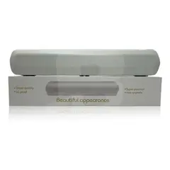 Dispenser multifuncțional pentru folie alimentară cu sistem de tăiere integrat