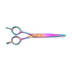 Foarfecă DGZ degrade multicolor – lame drepte pentru tăiere precisă