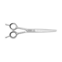 Foarfecă profesională de tuns YTT 6" din inox, suport dublu pentru degete