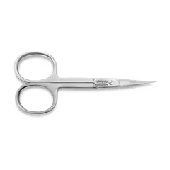 Forfecuță profesională unghii argintie din inox – lame curbate ultra-ascuțite