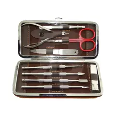 Instrumente profesionale trusă manichiură 796A – 9 piese