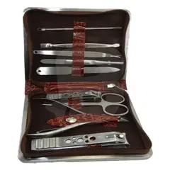 Set profesional de manichiură și pedichiură 800 – instrumente inox