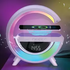 Difuzor Bluetooth cu lampă LED și încărcare wireless HM-2307