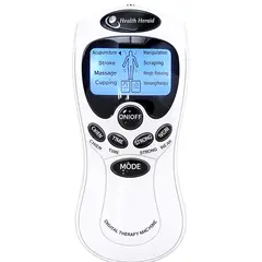 Aparat de masaj TENS EMS digital cu electrozi pentru recuperare și relaxare musculară