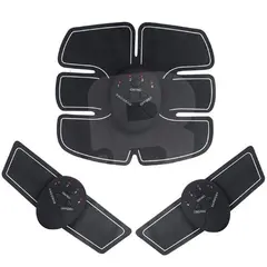 Aparat Smart Fitness EMS cu electrostimulare musculară pentru tonifiere corporală