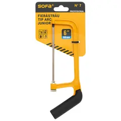 Fierăstrău tip arc junior SOFA 150 mm pentru tăieri precise