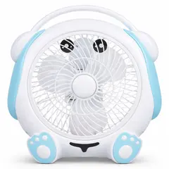 Ventilator portabil de birou Energy Saving Fan RX01-189YYQ, design ursuleț, 20W