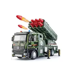 Camion militare cu lansator de rachete cu cabină metalică, Camion militar cu frecare și 8 rachete 6511110052000 CON-311