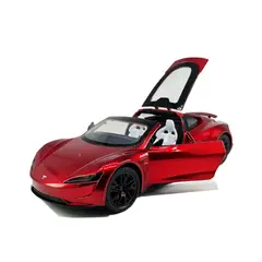 Mașină metalica Roadster la scară 1/24, cu sunet și lumină 6511110051591 CON-279