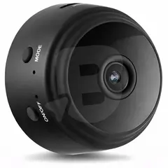 Mini cameră de supraveghere WiFi magnetică Full HD 1080p cu vedere nocturnă