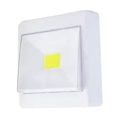 Lampă LED de perete tip întrerupător fără fir, COB 3W, cu montaj magnetic