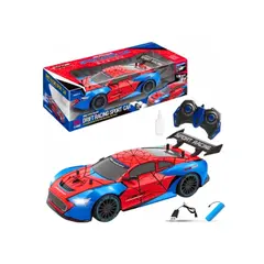 Mașină cu Telecomandă "Drift Racing Spider", Scară 1:16, Efect de Evacuare cu Fum (Vapori de Apă), Tracțiune 4WD și Lumini LED