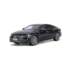 Mașină metalică Audi A7 1:24 culoare neagră vedere laterală