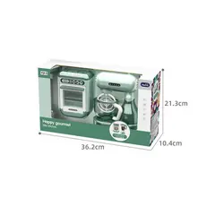 Set 2 electrocasnice de bucătărie pentru copii în ambalaj de prezentare