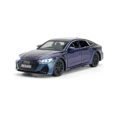 Mașină metalică Audi RS7 Sportback scară 1:24 cu lumini și sunet