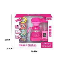 Filtru de cafea interactiv „Happy Family”, cu lumini, sunete și funcție reală de picurare a apei