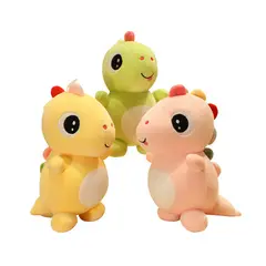 Dinozaur de Pluș Super Moale „Velvet Dino”, Material Ultra-Catifelat, Design Adorabil, Dimensiuni 40 x 18 cm, Diverse Culori