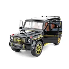 Mașină metalică G63 1:24 vedere frontală