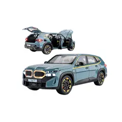 Machetă Metalică Premium BMW XM, Scara 1:24, Efecte Sonore și Luminoase, Deschidere Uși și Capote, Interior Detaliat