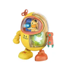 Robot Interactiv Pisică Inteligentă, Funcție de Dans și Cântat, Lumini LED Multicolore, Mișcare Omnidirecțională, Înălțime 19 cm, Multicolor