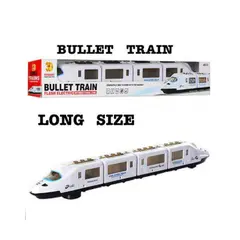 Tren electric jucărie Bullet Train Flash Electric cu lumini LED