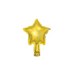 set baloane stele mini, baloane folie 12 cm, stelute decorative petrecere, accesorii ghirlande baloane, articole petreceri en-gros, baloane stele mici metalizate, best angro