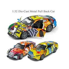 Set Mașini de Curse din Metal, Modele Sport Super-Rapide, Caroserie Die-Cast, Culori Vibrante, Lungime 7 cm, Mix Modele