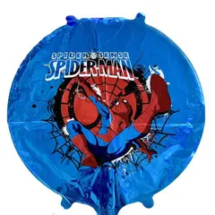 Balon din Folie de Aluminiu Rotund Spiderman Spider-Sense, Decor Marvel, 45 x 45 cm