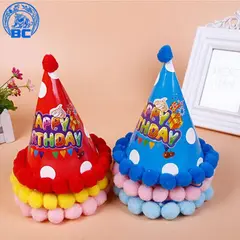 Coifuri de Petrecere Aniversară, Înălțime 21 cm, Diverse Modele și Culori