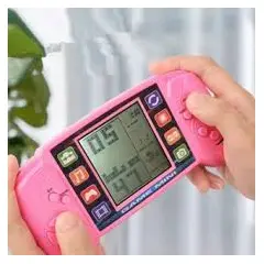 Consolă de Joc Portabilă cu Ecran Mare, Controller Built-in, 23 de Jocuri Clasice (Tetris, Snake), Design Ergonomic, Lungime 18 cm, Multicolor