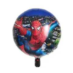 Balon din Folie de Aluminiu Rotund, Spider-Man City Night, 45 x 45 cm