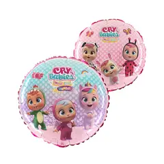 Balon din Folie de Aluminiu Rotund, Cry Babies Magic Tears, 45 x 45 cm