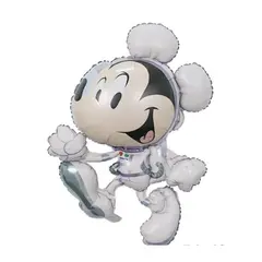 Balon din Folie de Aluminiu Figurină Mickey Mouse Astronaut, Decor Spațial, 75 x 48 cm