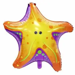 Balon din Folie de Aluminiu în Formă de Stea, Decor Petreceri și Evenimente, 60 x 60 cm