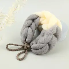 Burete de Baie Extensibil din Plasă, Design Ergonomic pentru Spate, Multicolor