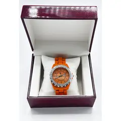 Ceas de Mână pentru Damă, Elegant, cu Pietricele și Brățară Metalică