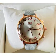 Ceas de Mână pentru Damă, Curea din Piele, Diverse Culori