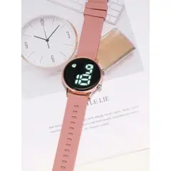 Ceas de Mână Digital LED cu Bandă de Silicon – Modele Variate